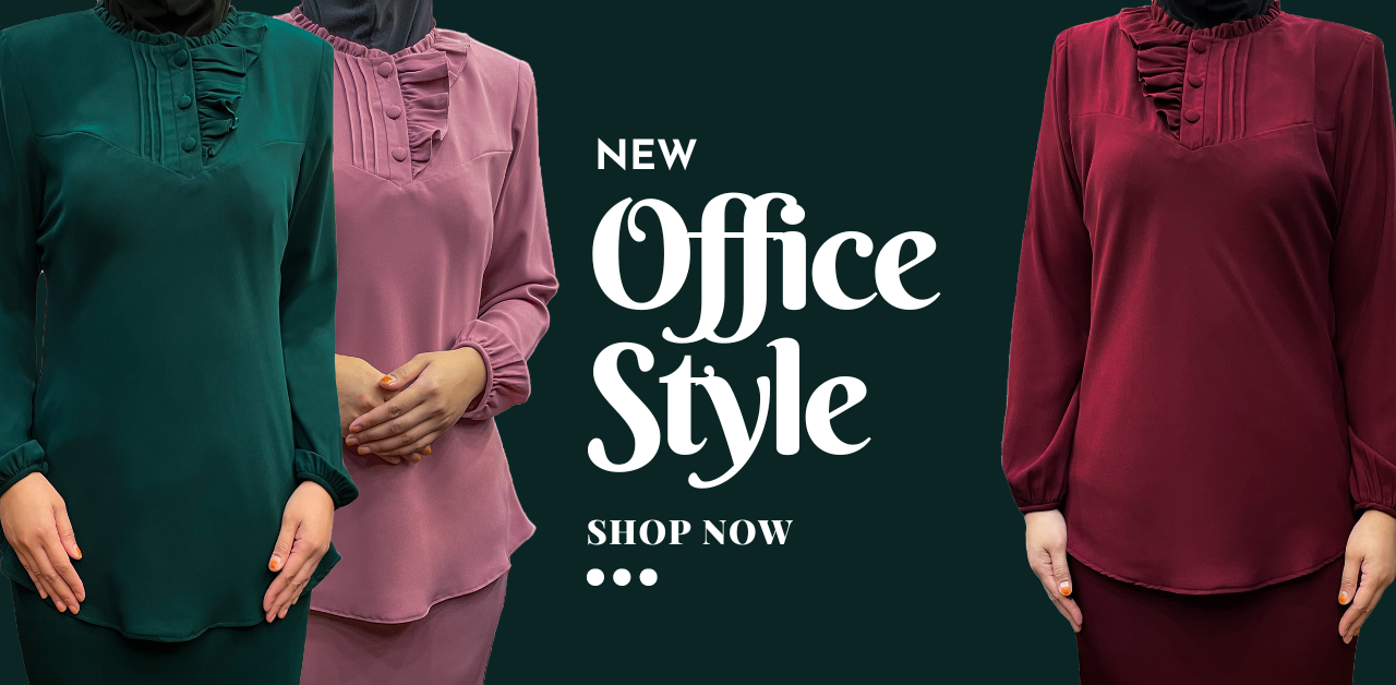 New Office Style Malay Plus Size Fashion Malay Office Wear Plus Size Office Wear Women Work Wear Plus Size Work Wear Woman Workwear Baju Kerja Skirt Kerja Plus Size Elegant Office Style Ladies Working Attire Women Plus Size Modest Fashion Malay Fashion