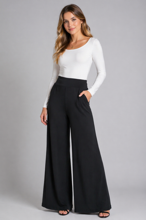 Palazzo Pant - Grey