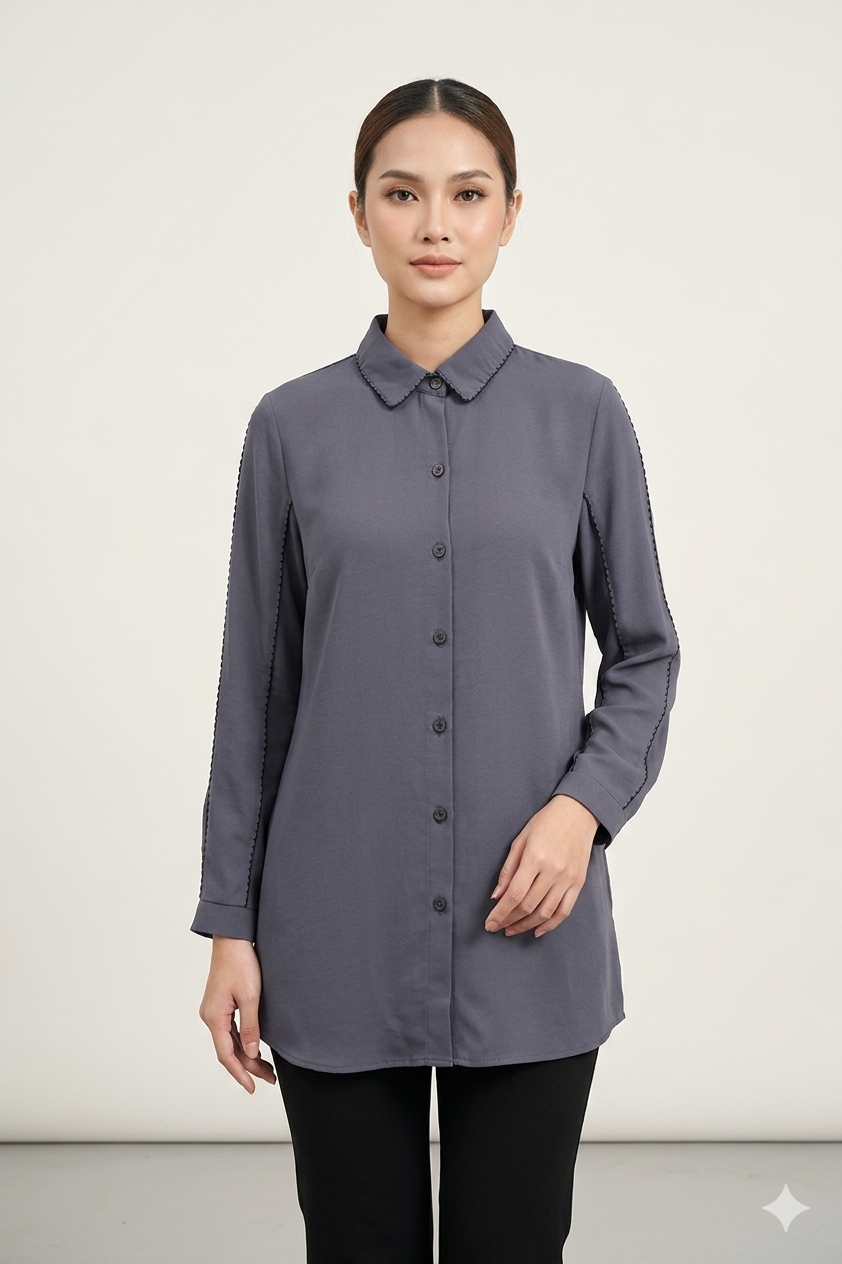 Daisy Collar Blouse