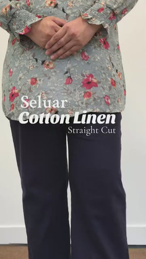 Cotton Linen Long Pants