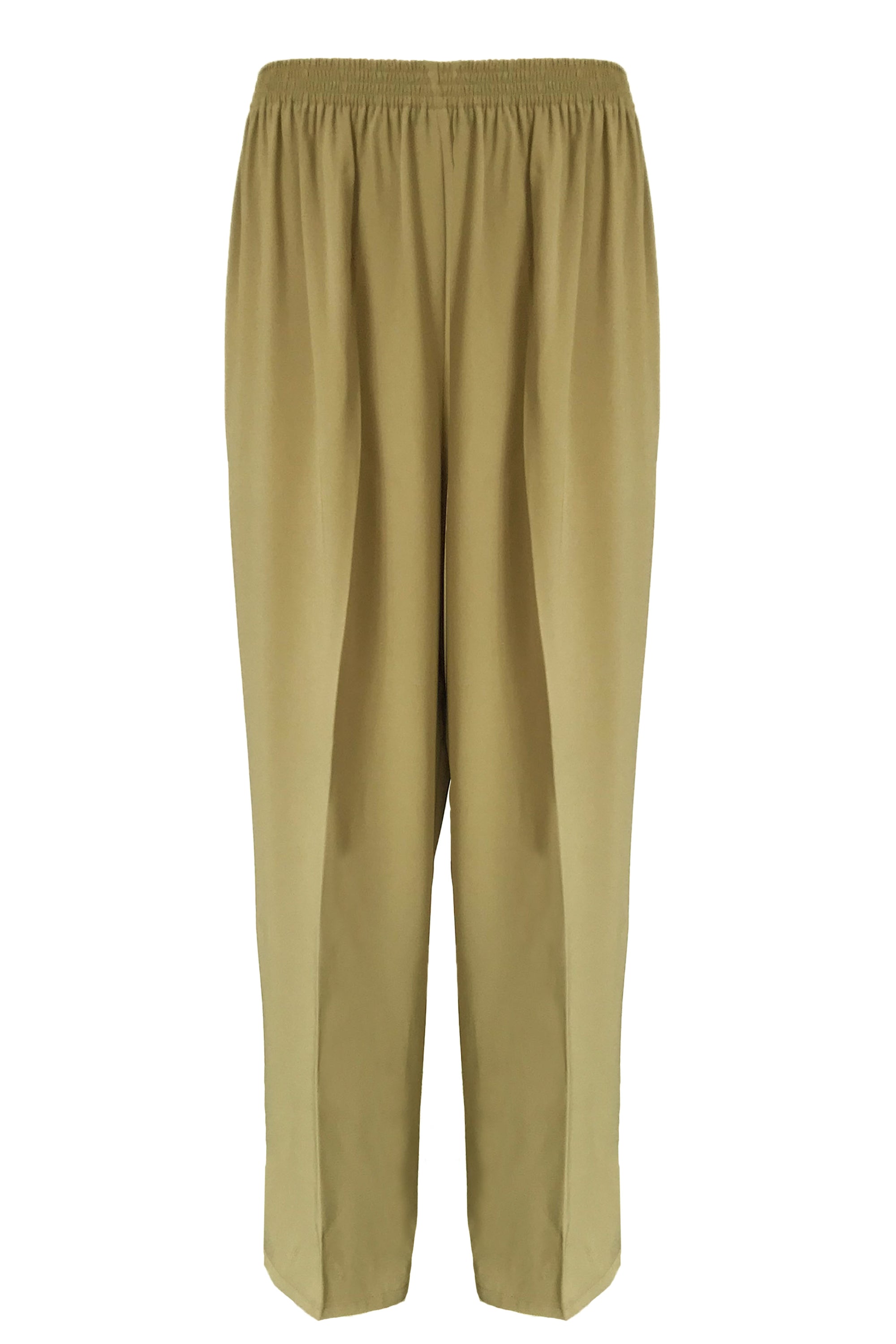 Rubber Waist Pant (Seluar Pinggang Bergetah) - Khaki