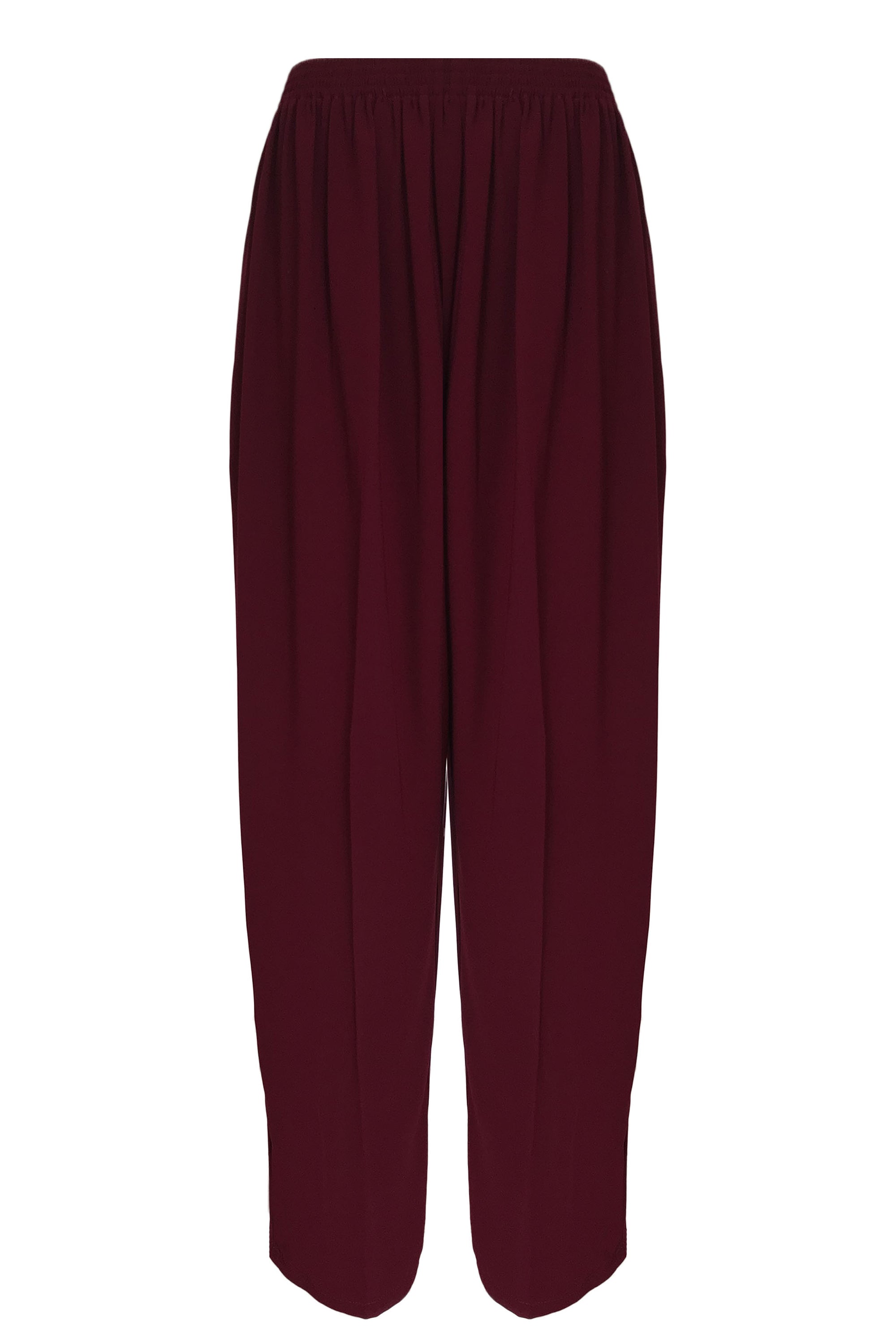 Rubber Waist Pant (Seluar Pinggang Bergetah) - Maroon