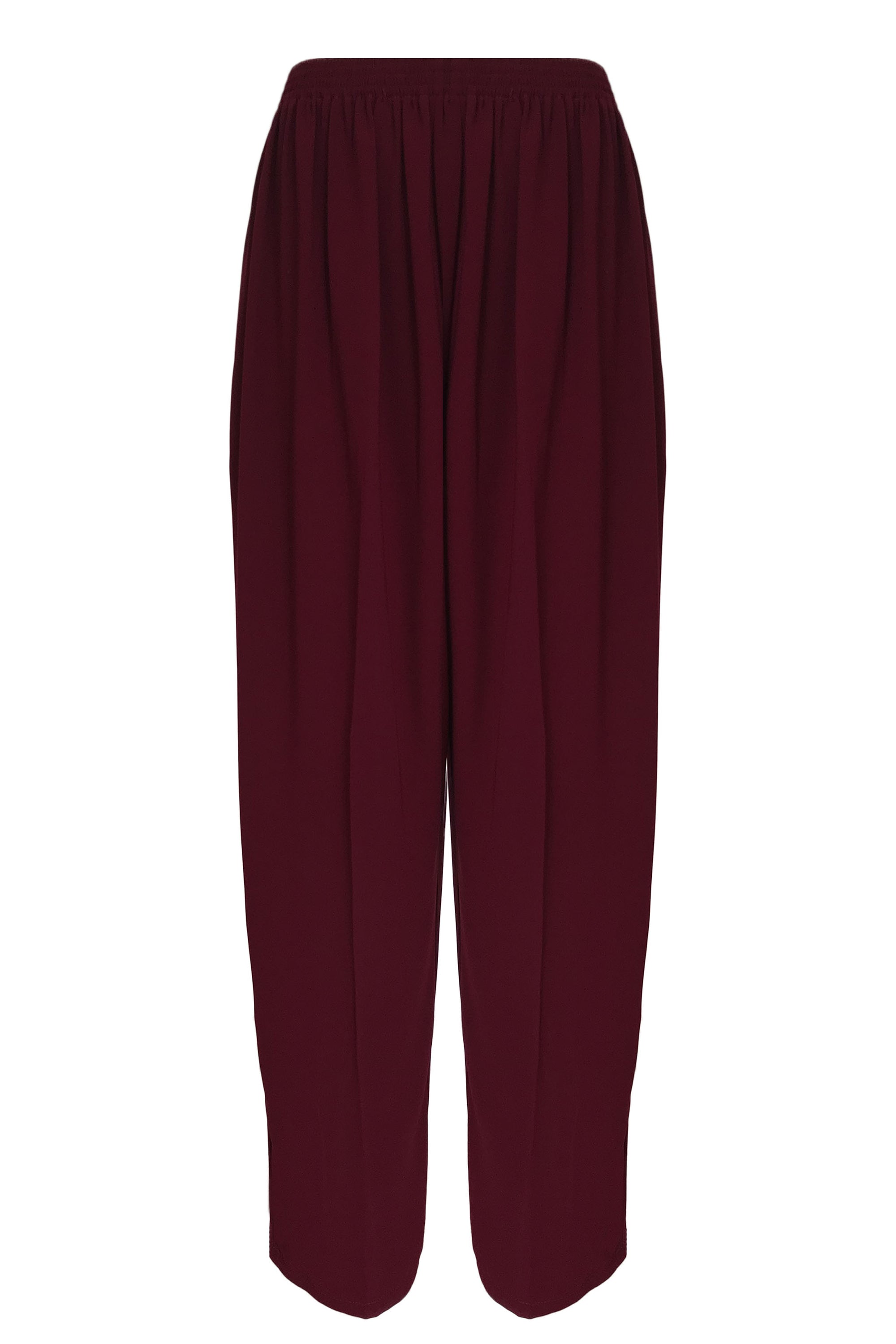 Rubber Waist Pant (Seluar Pinggang Bergetah) - Maroon