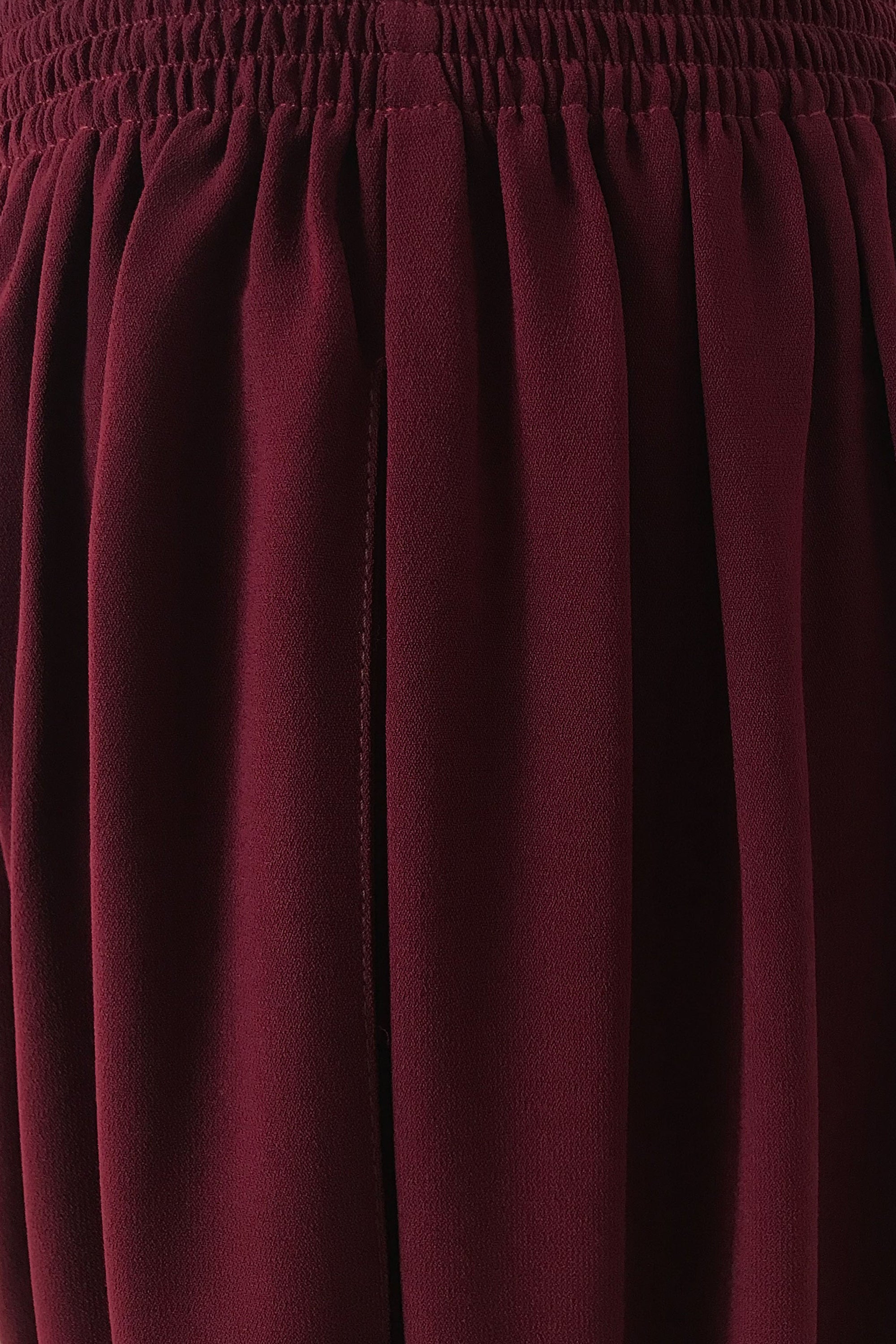 Rubber Waist Pant (Seluar Pinggang Bergetah) - Maroon