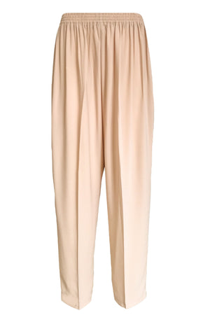 Rubber Waist Pant (Seluar Pinggang Bergetah) - Cream