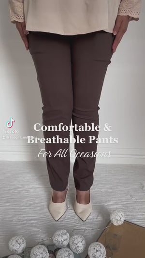 Pant without Zipper - Black