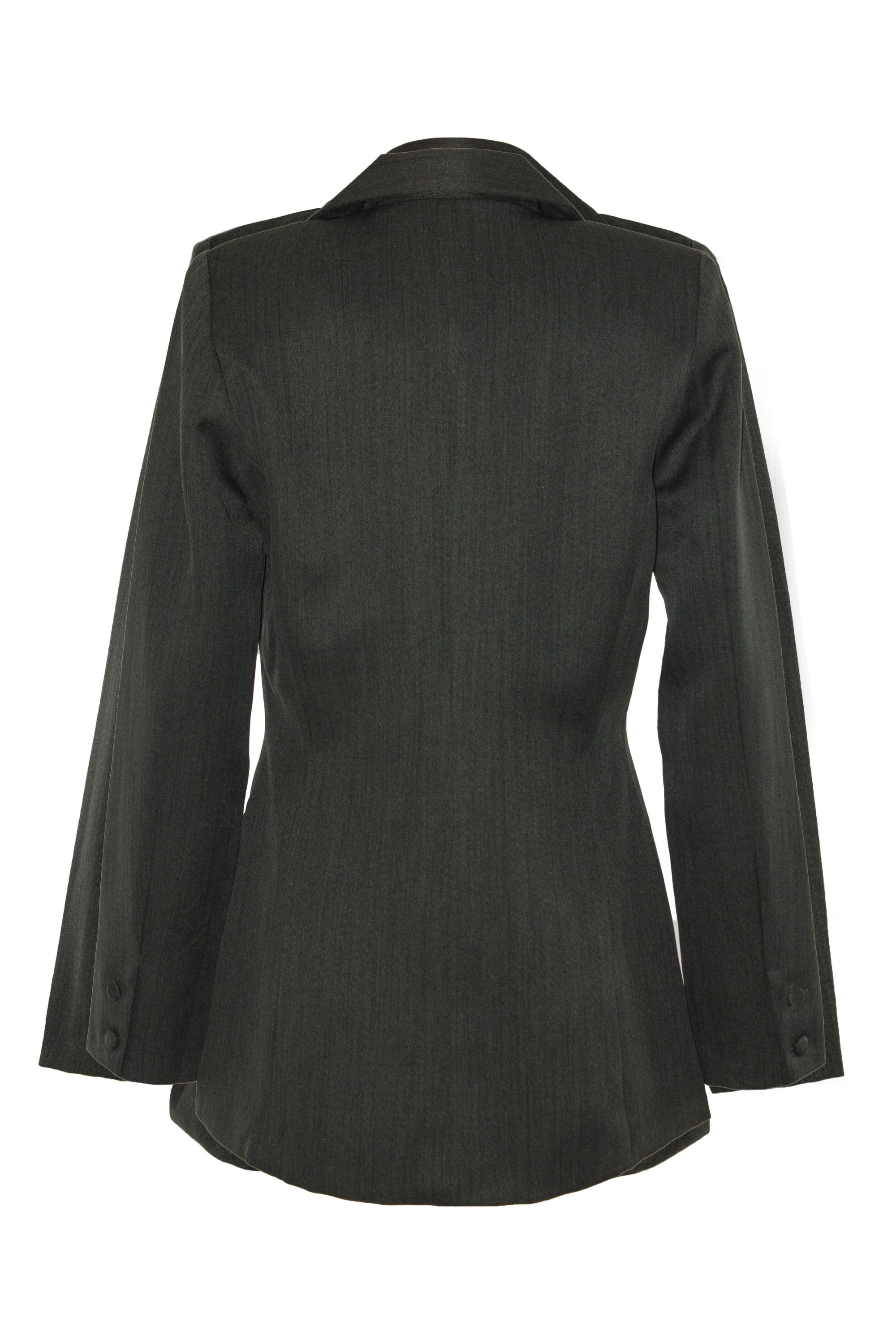 Essential Structured Blazer - Dark Grey