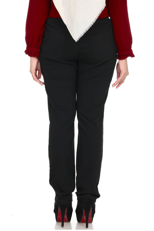 Pant without Zipper - Black - TOPGIRL