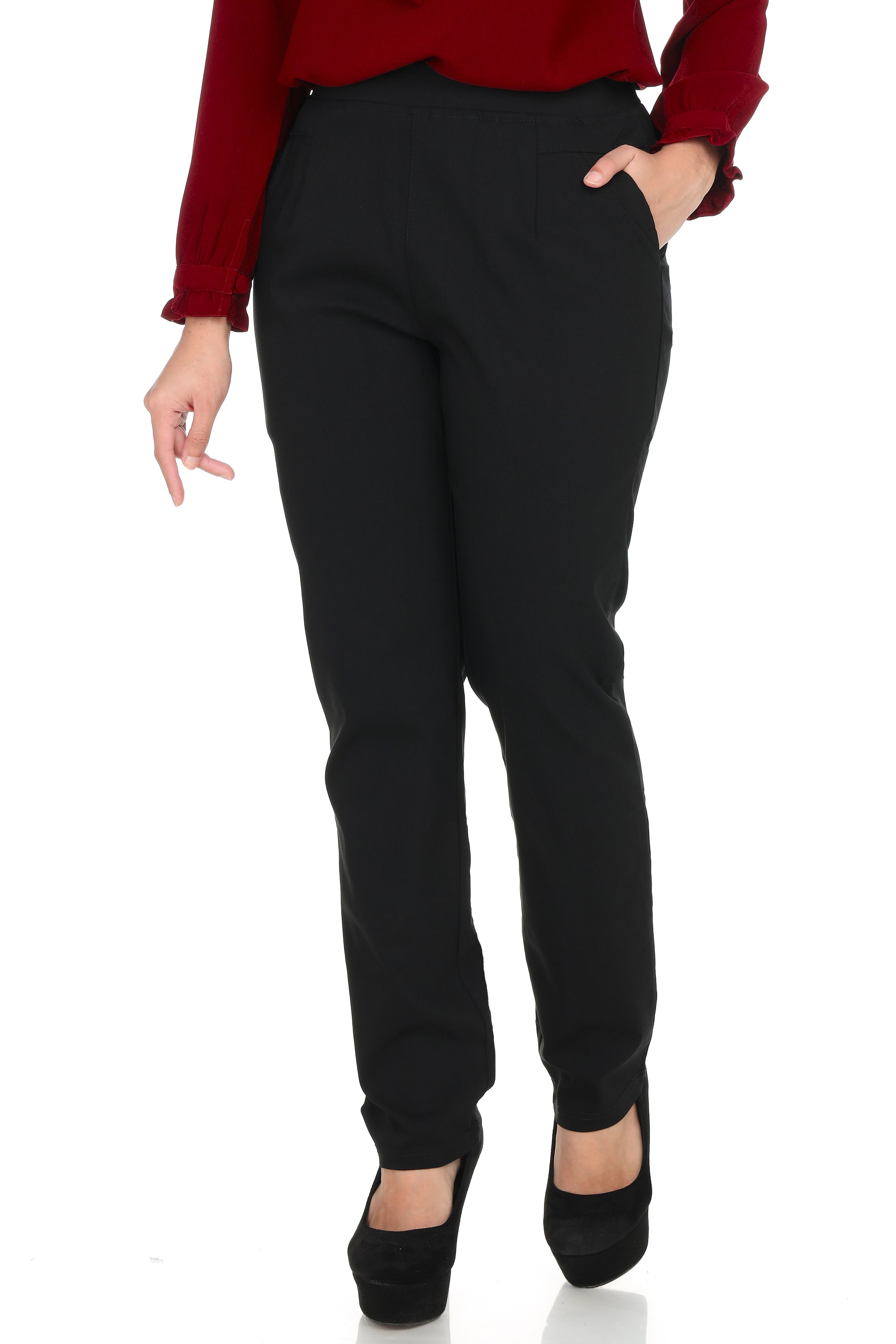 Pant without Zipper - Black