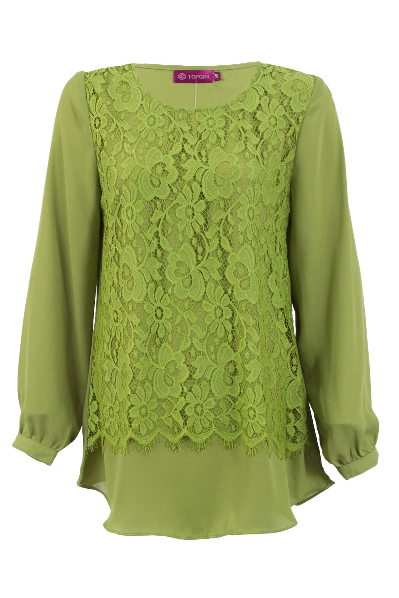 Vintage Cutout Lace Blouse