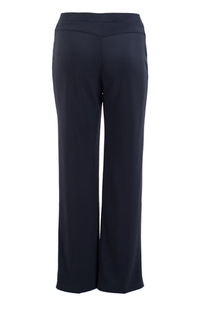 Plain Pants with Zipper Pocket - Grey