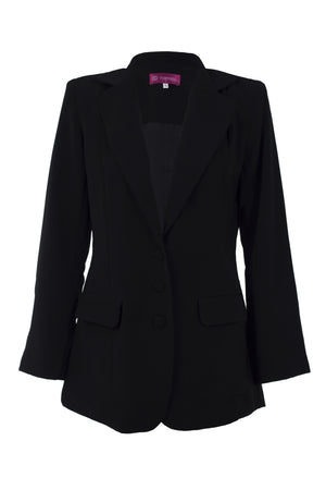 Lady Black Coat