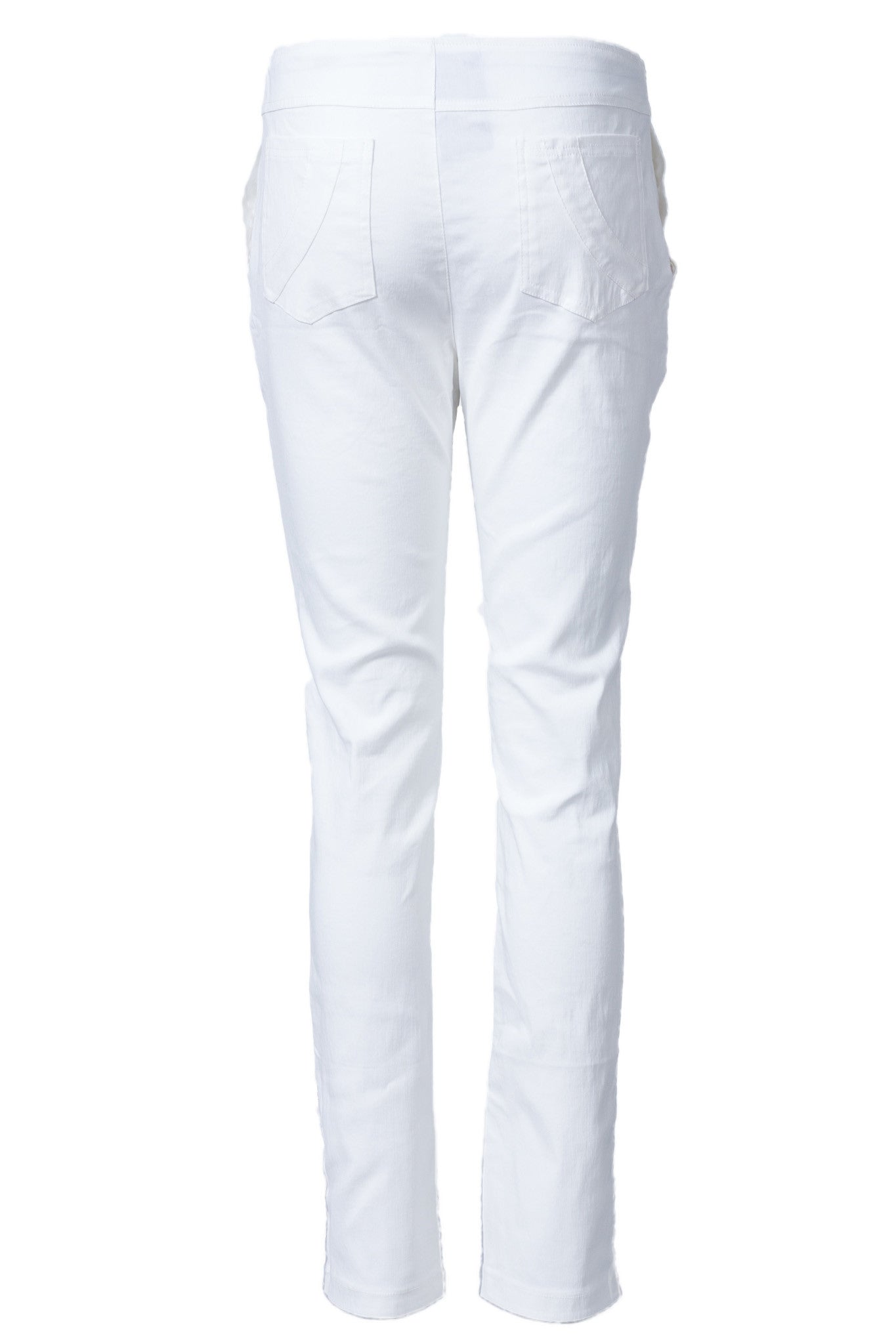 Pant without Zipper - White