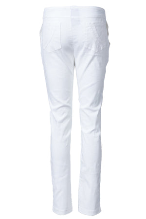 Pant without Zipper - White