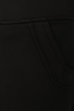 Stretchable Office Pants without Zipper - Black