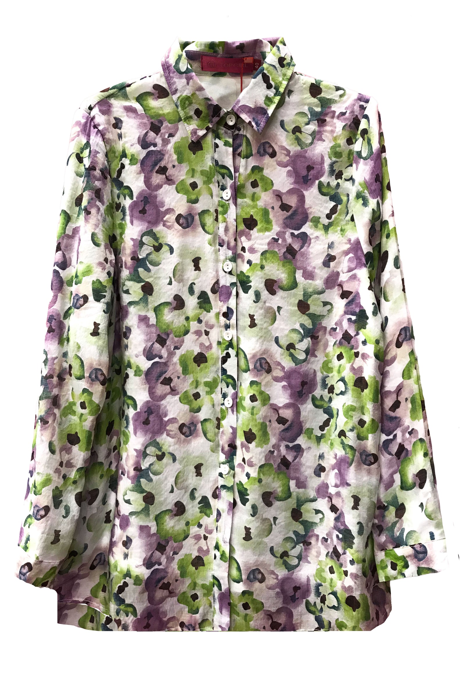 Spring Floral Blouse