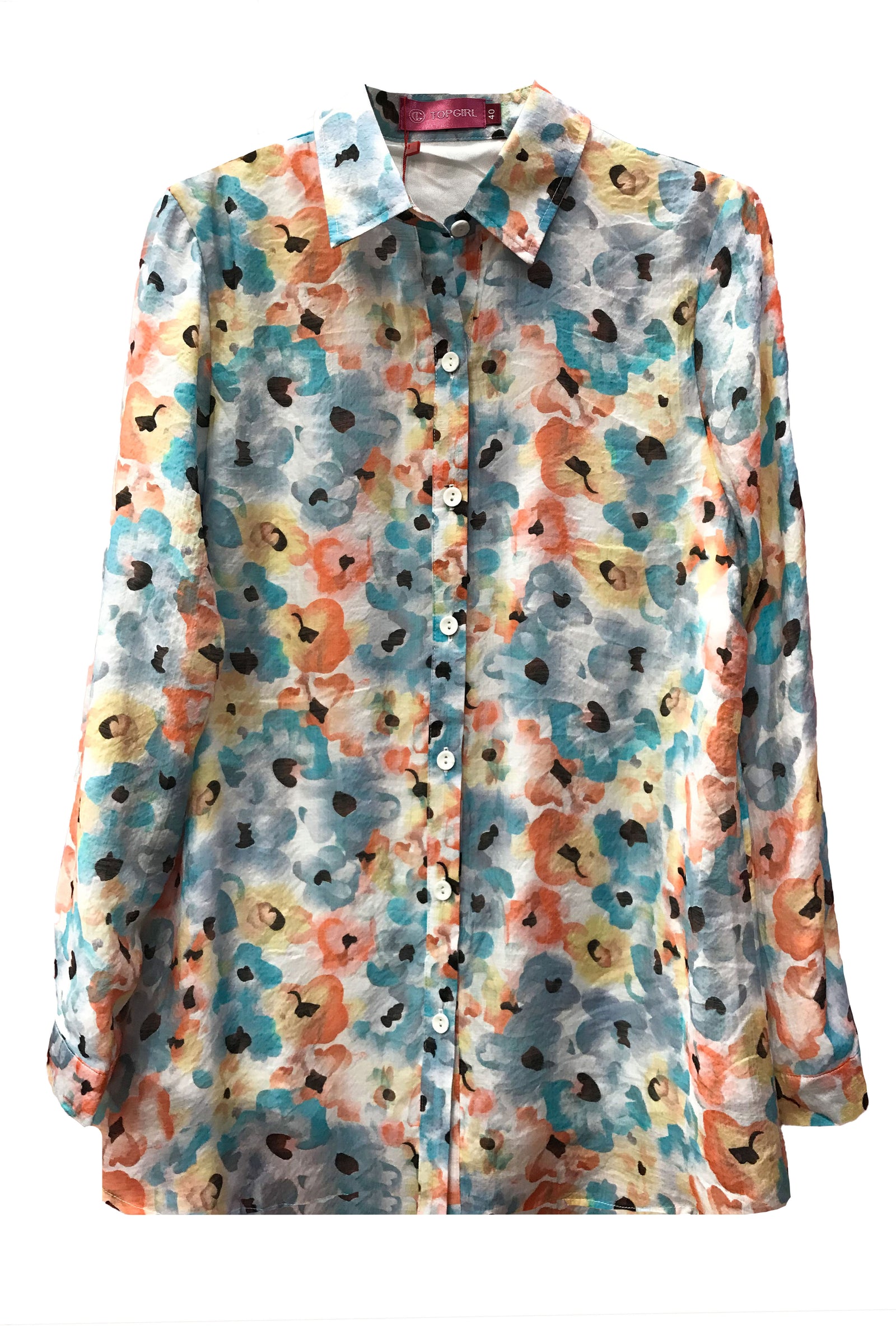 Spring Floral Blouse