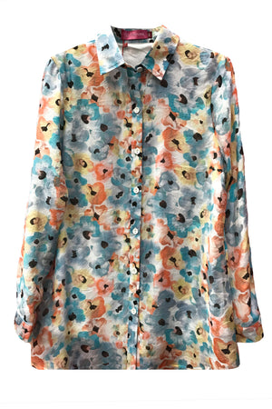 Spring Floral Blouse