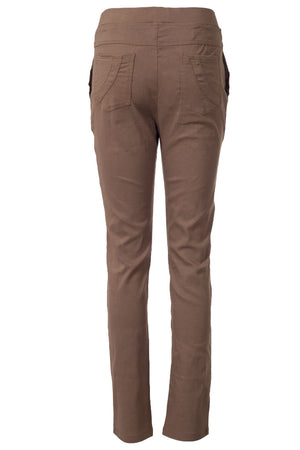 Pant without Zipper - Light Brown